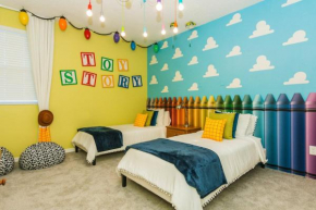 Last Minute Disney Getaway! Private Pool, Hot Tub & Games Room. Book Now! #40613